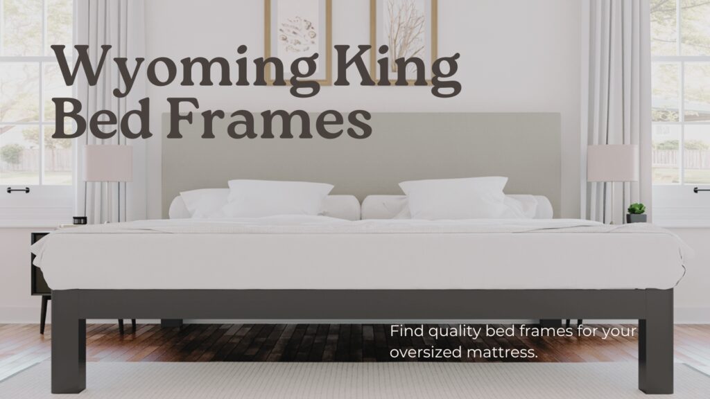 wyoming king bed frames